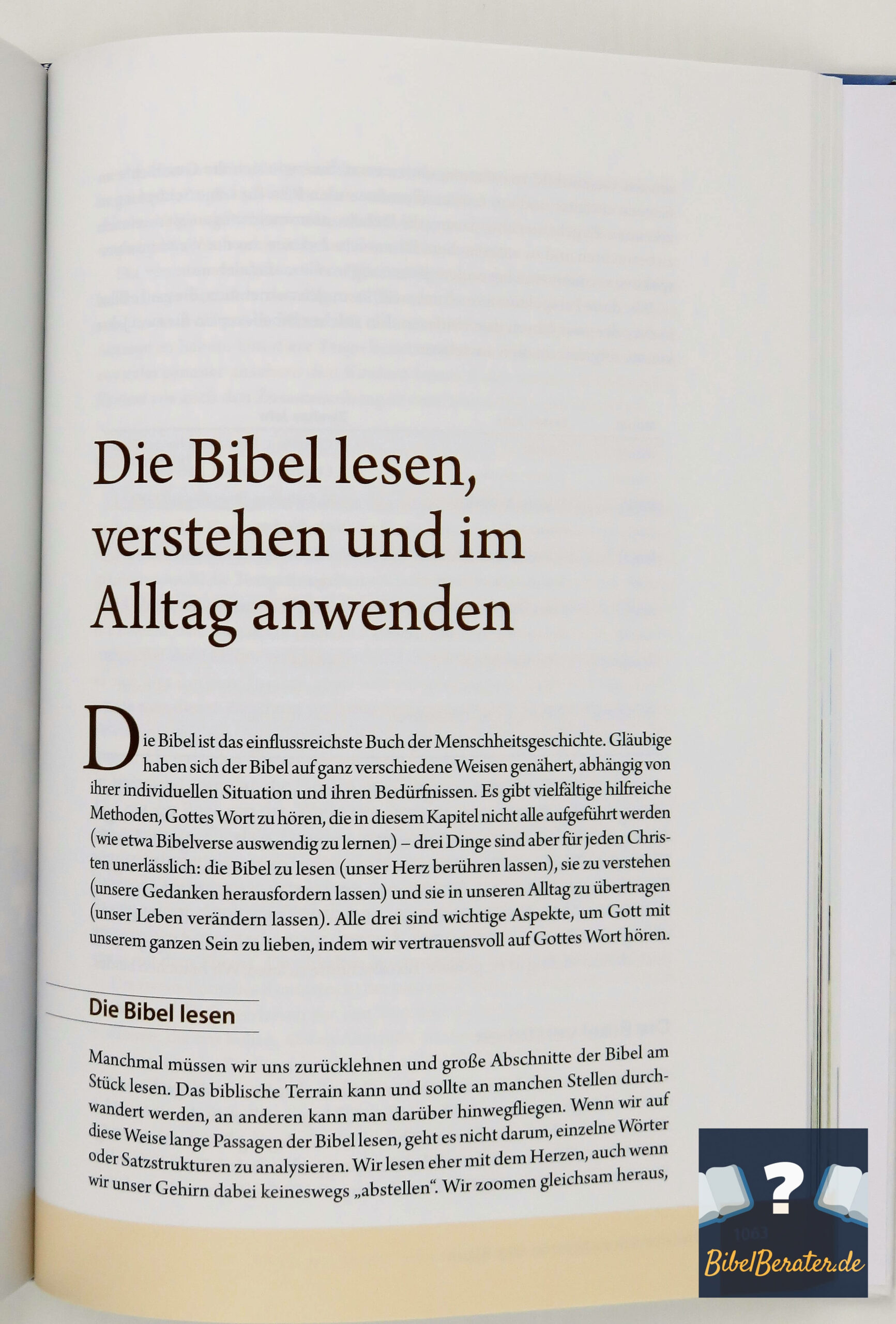 Das illustrierte Handbuch zur Bibel - Bibel Einführung