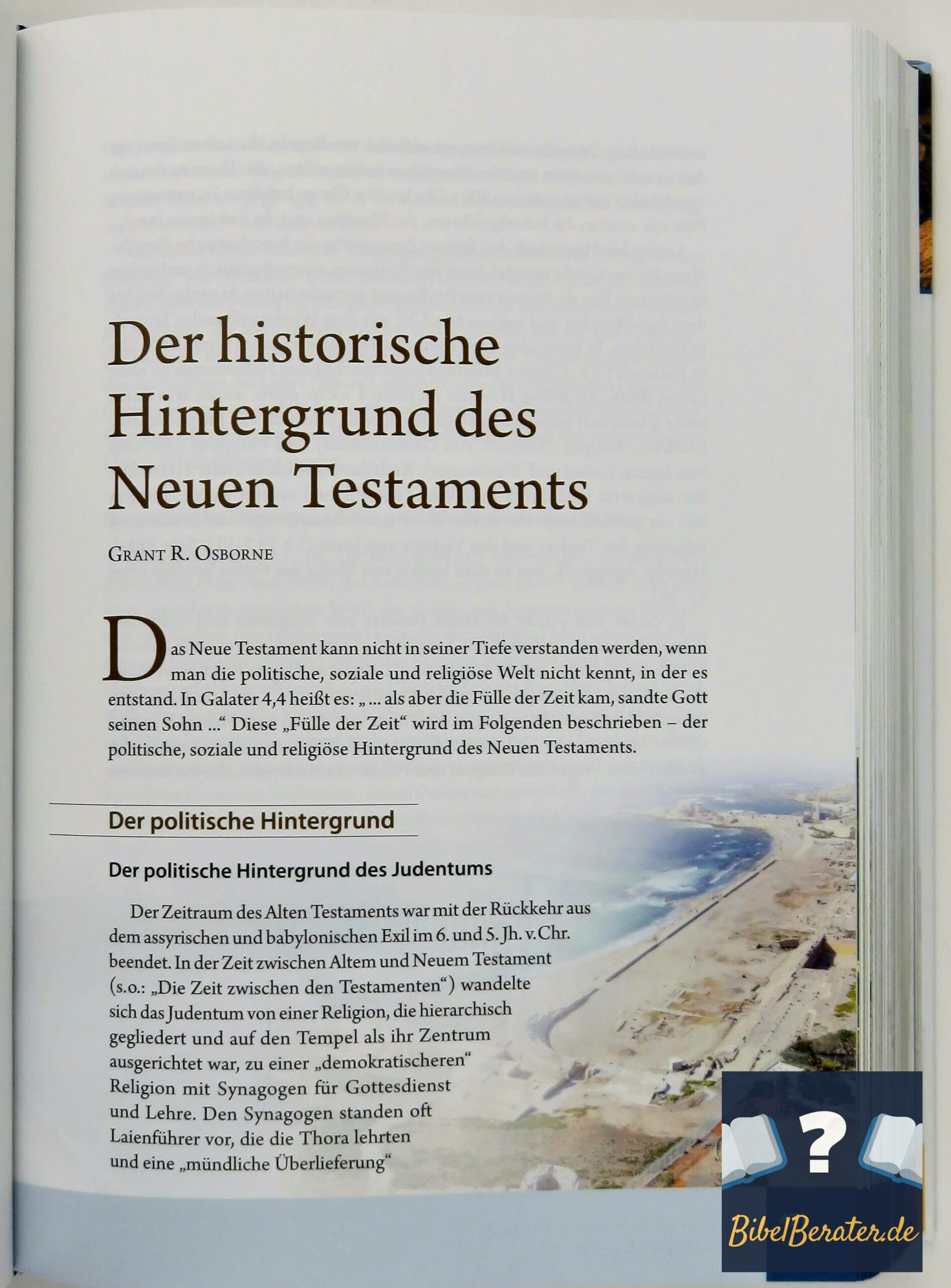 Das illustrierte Handbuch zur Bibel - historischer Hintergrund