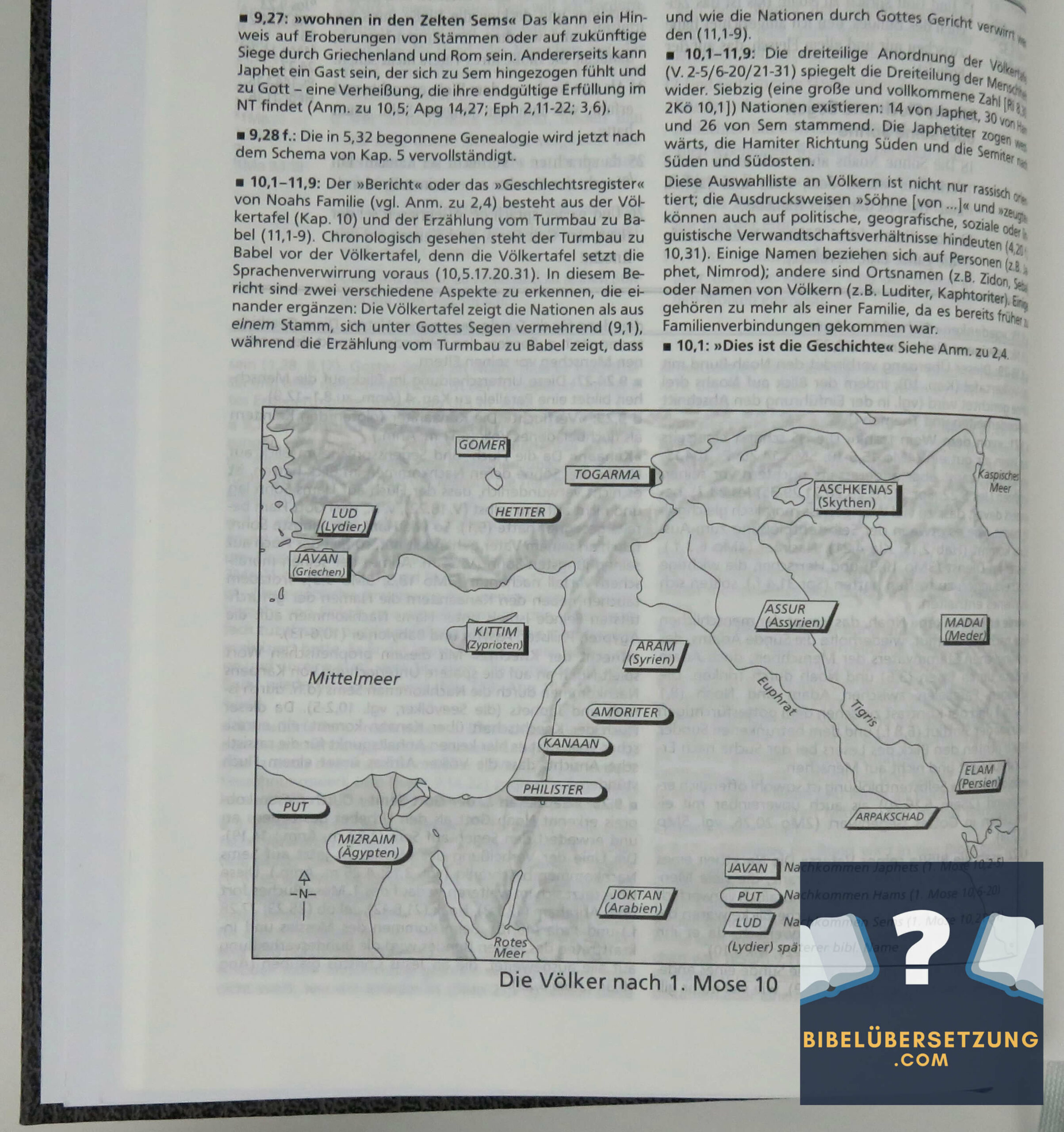 Seite Karte - Genfer Studienbibel Bibelberater