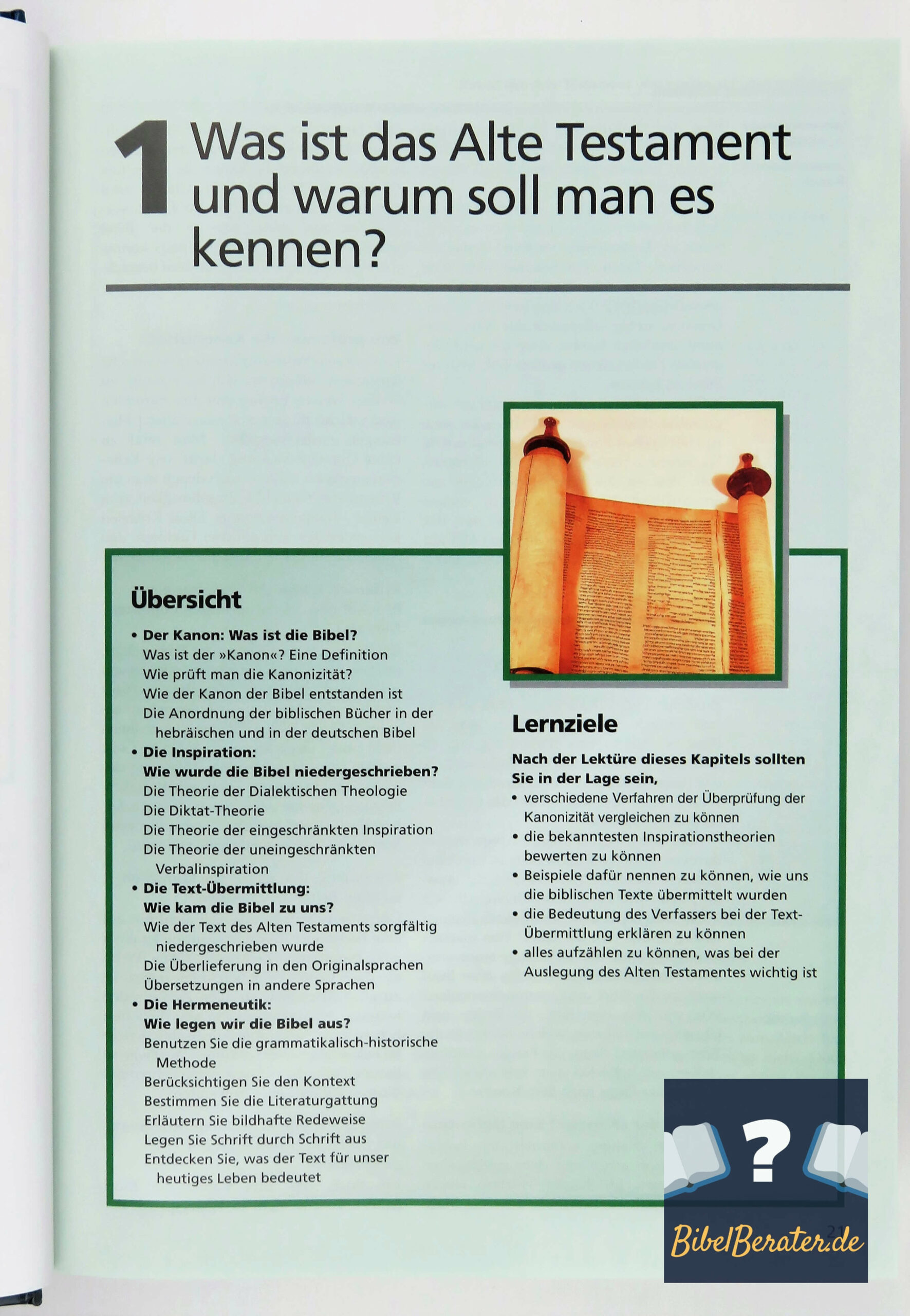 Studienbuch Altes und Neues Testament - Bibelbuch Einführung Altes Testament