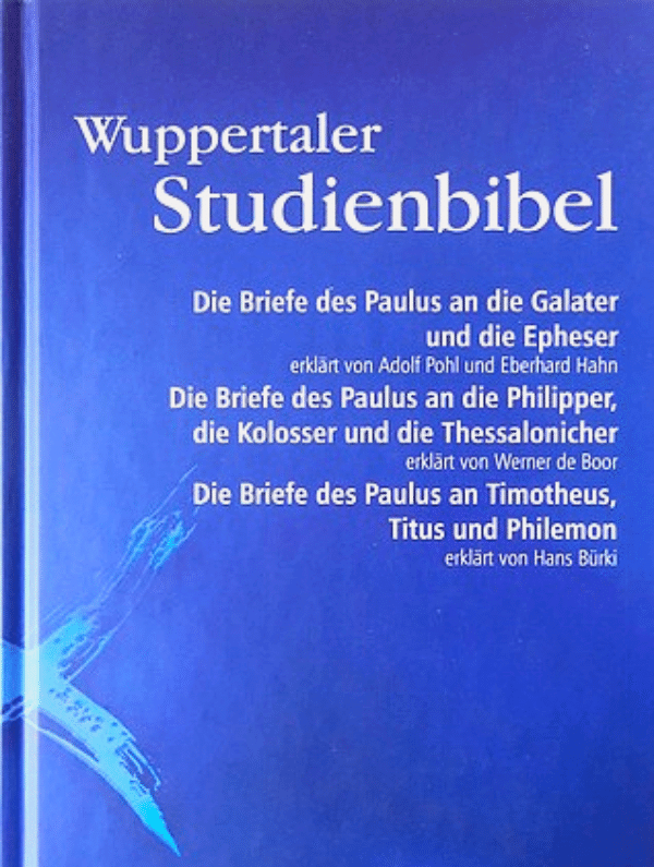 Wuppertaler Studienbibel Bibelkommentar Cover BibelBerater