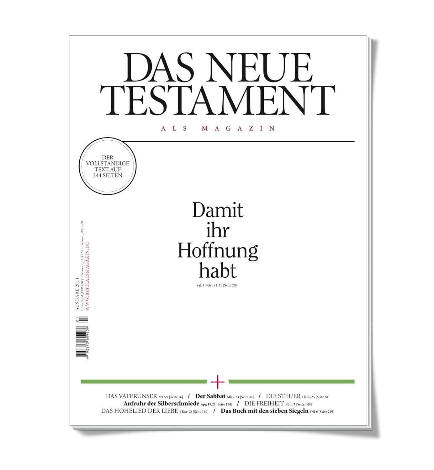 Cover vom Neues Testament Magazin